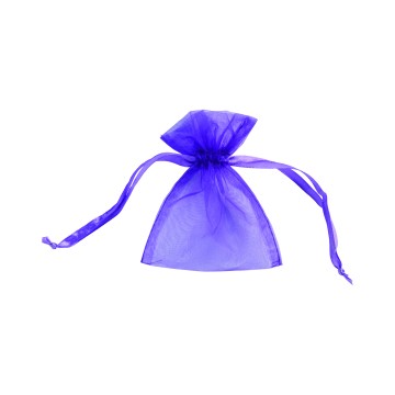 Purple Organza Gift Bags - 10 x 12cm
