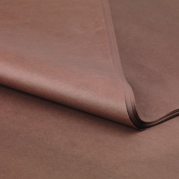 Premium Chocolate Brown Tissue Paper - 50 x 75cm