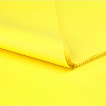 Yellow Tissue Paper - 37 x 50cm