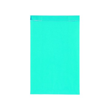 Turquoise Deluxe Plain Paper Bags - 16 x 27 + 8cm