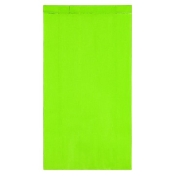 Lime Green Deluxe Plain Paper Bags - 18 x 35 + 6cm