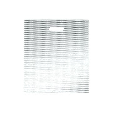 Black Polka Dot Plastic Carrier Bags - 39 x 45 + 10cm
