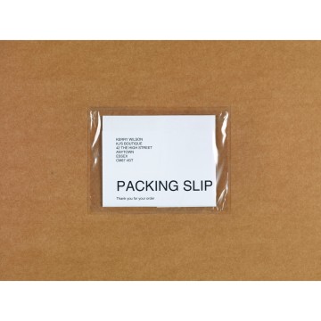 Plain Document Enclosed Plastic Envelopes Minipack - 148 x 105mm