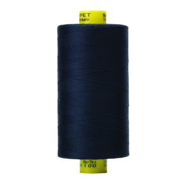 Navy Recycled Thread - Polyester - 1000m