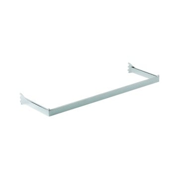 Queen Vogue Nickel Rectangular D-Rail - 120cm