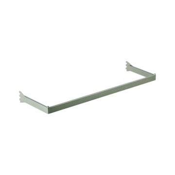 Queen Vogue Nickel Rectangular D-Rail - 60cm