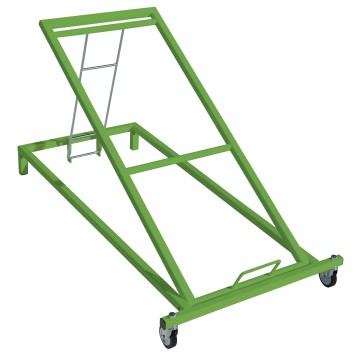 Collapsible Fruit & Veg Crate Display Stand - Green