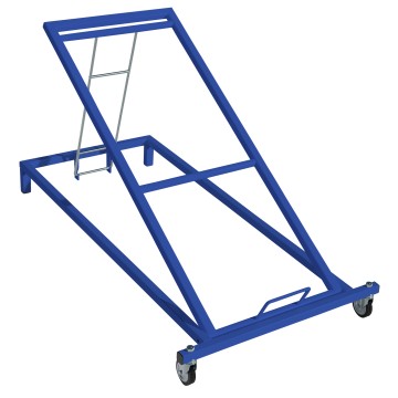 Collapsible Fruit & Veg Crate Display Stand - Blue