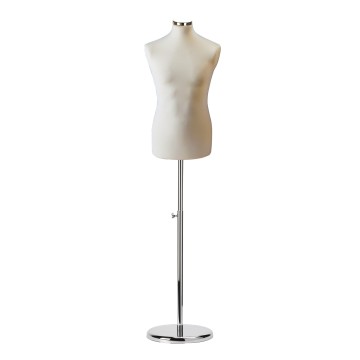 Hire - Venice Deluxe Cream Male Tailors Dummy with Stand