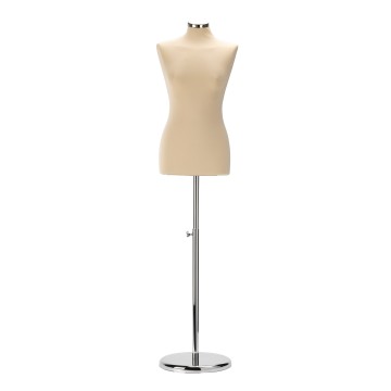Hire - Venice Deluxe Cream Female Tailors Dummy with Stand