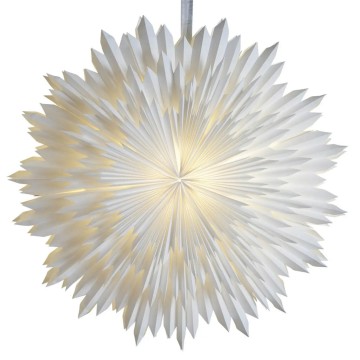 Hanging LED Paper Snowflake - 45cm