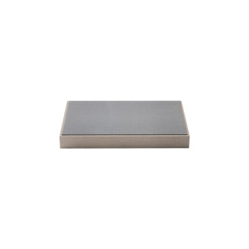 Elegance Grey Fabric Display Tray - 35 x 20cm