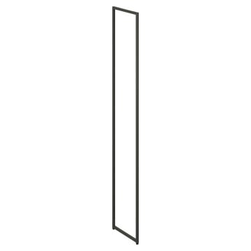 Queen Vogue Black Modular Upright - 240 x 40cm
