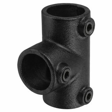 Black Urban Scaffold Components - 3 Way Long Joint Connector