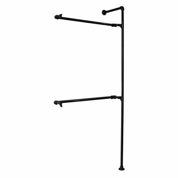 Black Urban Scaffold Slotted Hanging Bay - Add On
