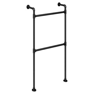 Black Urban Scaffold Wall Bay Kits - Hanging Bay - 244 x 104 x 25cm