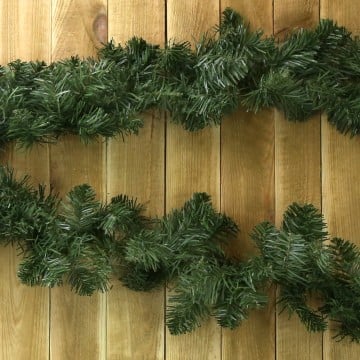 Plain Garland - Green - 30 x 270cm