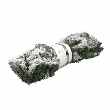 Snowy Garland - Green & White - 30 x 270cm