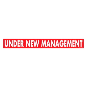 Principal Sale Streamer - Under New Management