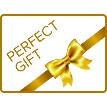 Gold Perfect Gift Stickers - 60 x 48mm