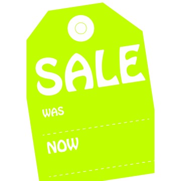 Funky Sale Cards - A5