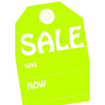 Funky Sale Cards - A6
