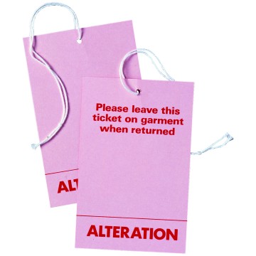 Alteration Tags - Strung - 107 x 70mm