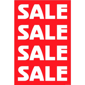 Principal Sale A-Board Posters - Sale/Sale/Sale - 51 x 76cm