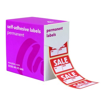 Principal Sale Stickers - Permanent - Was/Now