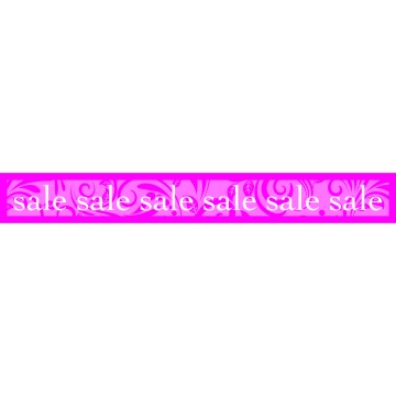 Lace Sale Streamer - 100 x 12cm