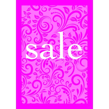 Lace A-Board Posters - A1 - 84 x 59cm