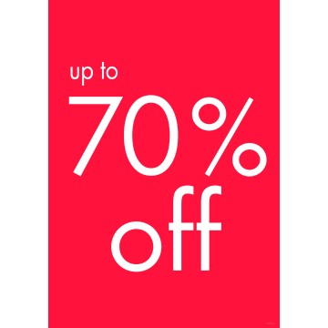Linear Sale A-Board Posters - 70% Off - 59 x 84cm