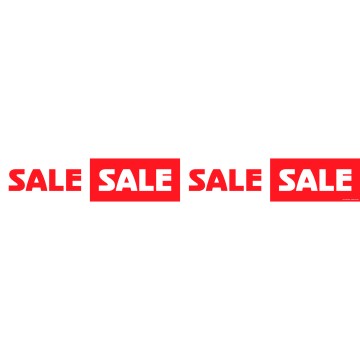 Principal Sale Streamers - Horizontal- 100 x 12cm