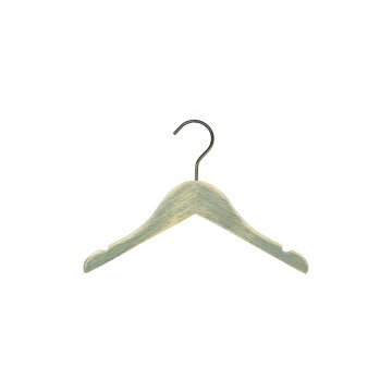Ultra Distressed Wooden Clothes Hangers - Wishbone - 28cm