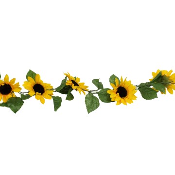 Artificial Yellow Sunflower Garland - 150 x 18cm