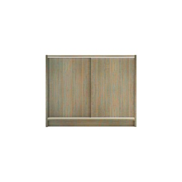 Wood Effect Hensley 1/3 Glazed Shop Counter - 95 x120 x 60cm