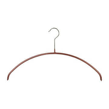 Copper Mawa Non-Slip Knitwear Hangers - Curved - 40cm