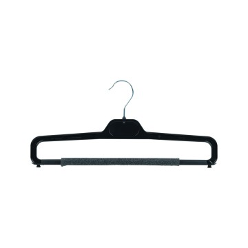 Foam Bar Black Plastic Clothes Hangers - Trouser - 34cm