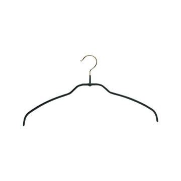 Black Mawa Non-Slip Knitwear Hangers - 42cm
