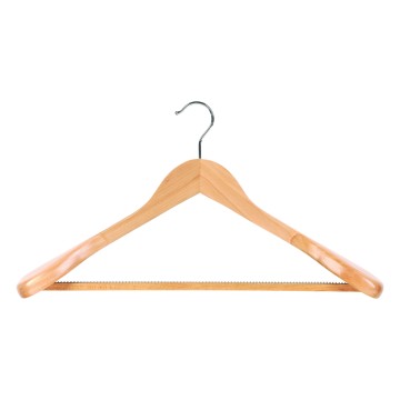 Natural Wooden Clothes Hangers - Suit - 46cm