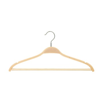 Natural Laminated Wooden Clothes Hangers - Suit - 42cm