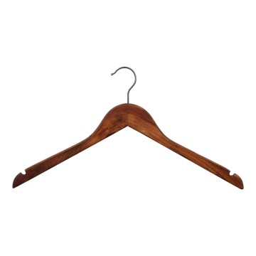 Antique Wooden Clothes Hangers - Flat - 43cm