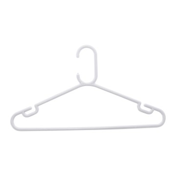 White Rainbow Plastic Clothes Hangers - 42cm