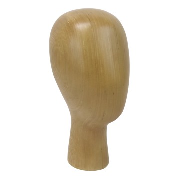 Faceless Wooden Display Head - 36cm