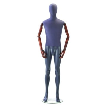 Articulated Male Mannequin - Grey