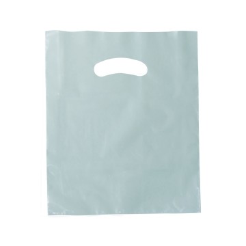 Clear Classic Plastic Carrier Bags - 25 x 30 + 6cm