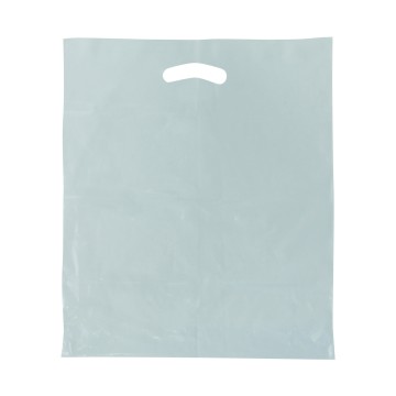 Clear Classic Plastic Carrier Bags - 39 x 45 + 8cm