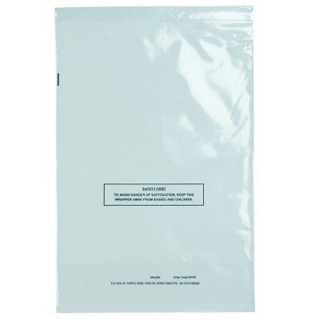 Crystal Clear Shirt Bags - 28 x 34cm