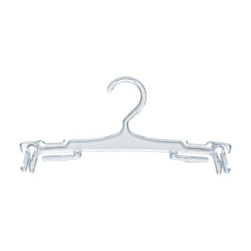 Swimwear & Lingerie Clear Plastic Clothes Hangers - Flat - 28cm