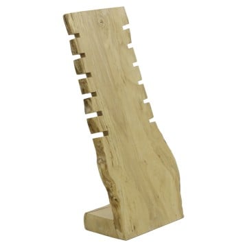 Natural Wooden Necklace Display Stands
